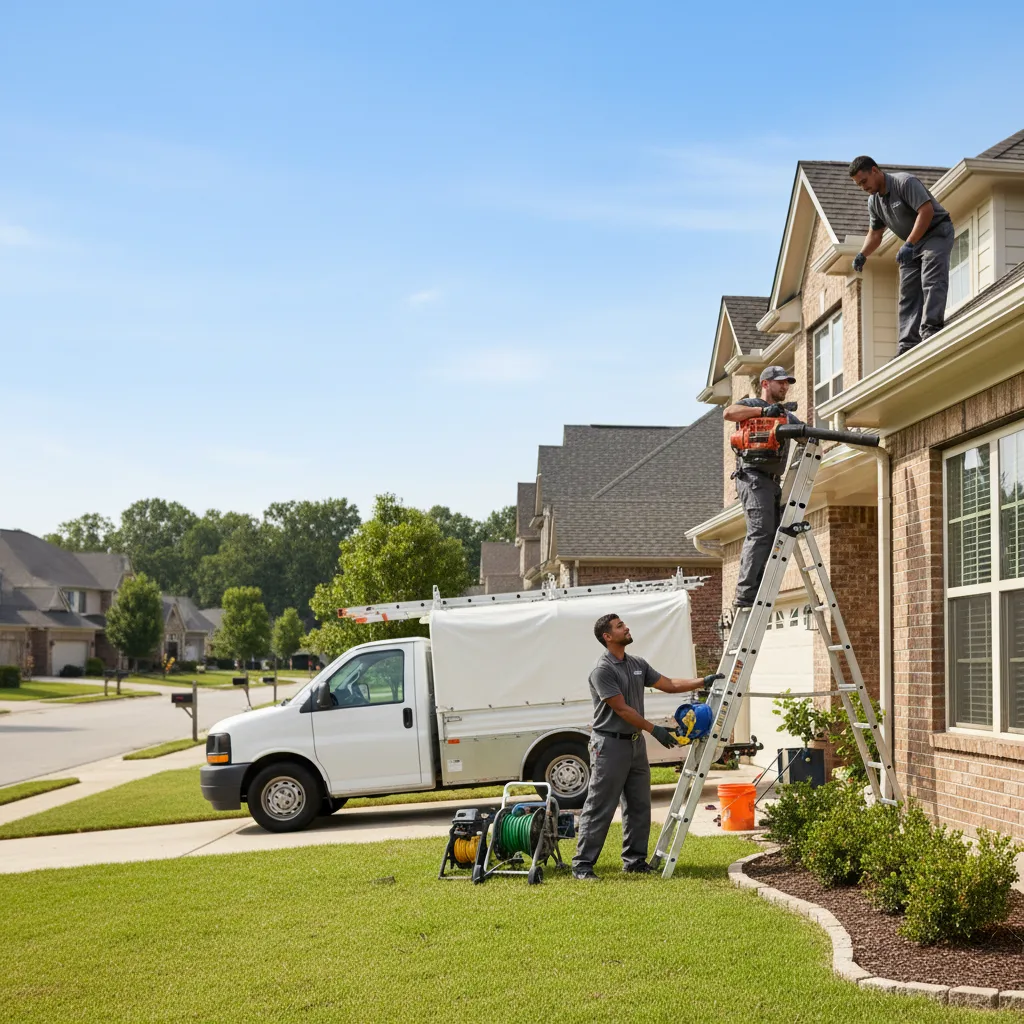 Home Gutter Service in Plantersville, MS near me